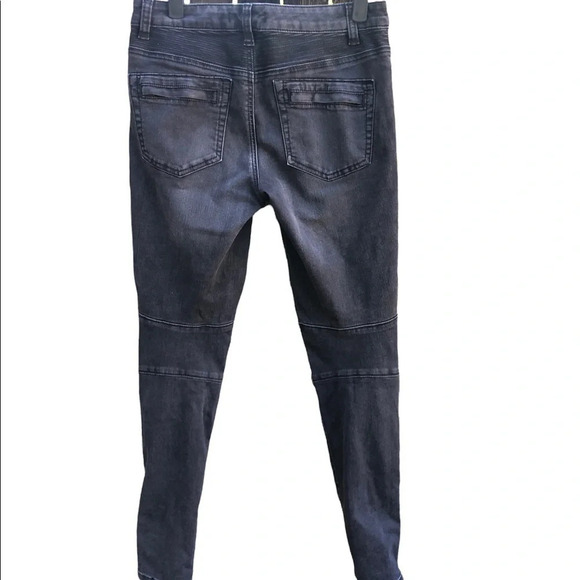 FREE PEOPLE MOTO STYLE SKINNY JEANS - Picture 3 of 7